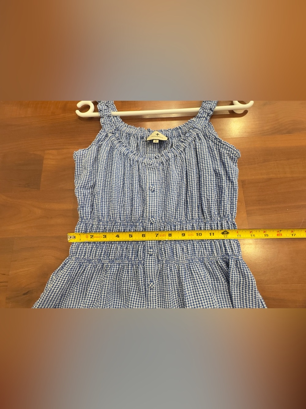 Tuckernuck Blue Smocked Maxi Dress - Picture 5 of 11